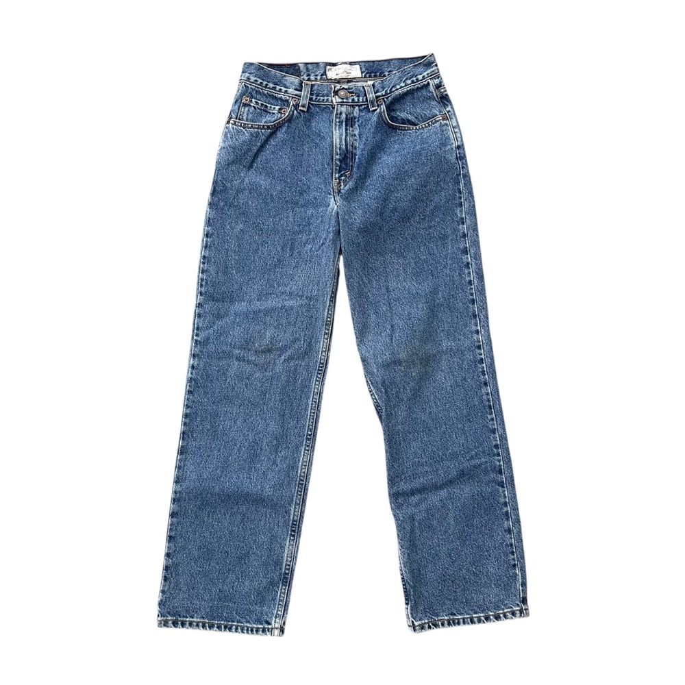 Y2K Levi’s Kids 18 Medium Wash Relaxed Straight Jeans Vintage